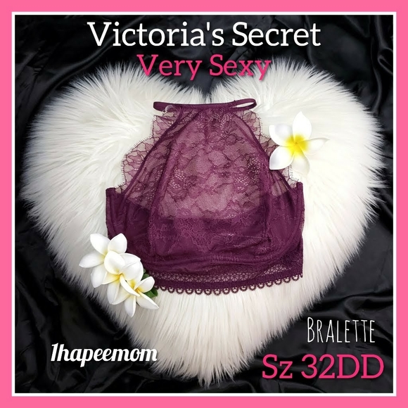 Victoria's Secret Bra 32DD Very Sexy Bralette Lace - Picture 7 of 8